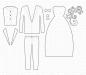Preview: My Favorite Things Die-namics "Bride and Groom" | Stanzschablone | Stanze | Craft Die