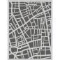 Preview: Simple Stories Simple  Let's Go! Stencil Road Map  - Schablone