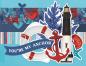 Preview: Simple Stories  Vintage Seas  Simple Cards Kit - Bits & Pieces