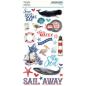 Preview: Simple Stories - Vintage Seas - Chipboard Sticker 