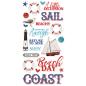 Preview: Simple Stories - Vintage Seas  - Foam Stickers 