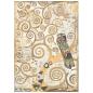 Preview: Stamperia " Klimt From the Tree of Life " A4 Decoupage / Decopatch Papier 6 Bögen 