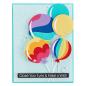 Preview: Spellbinders Dies "Color Block Balloons Etched" Stanzschablonen