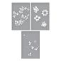 Preview: Spellbinders Stencil "Layered Vintage Floral" - Schablone