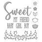 Preview: Spellbinders Dies " My Sweet Friend Etched" Stanzschablonen