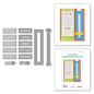Preview: Spellbinders Dies "Pick Your Greeting Slider Etched" Stanzschablonen
