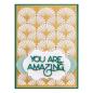 Preview: Spellbinders Dies "You're Amazing Etched" Stanzschablonen