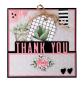 Preview: Studio Light Die Cut - Stanze - Thank You Sentiments 