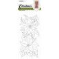Preview: Studio Light - Clear Stamps "Christmas Slimline Poinsettia" - Stempel 