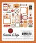 Preview: Carta Bella - Ephemera Frames & Tags - "Welcome Fall" - Stanzteile & Anhänger 