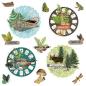 Preview: Simple Stories -  Simple Vintage Lakeside  - Chipboard Clusters