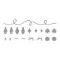 Preview: Spellbinders Dies "More Holiday Decorations Etched" Stanzschablonen