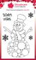 Preview: Woodware - Clear Stamps - Big Bubble Snowman  - Stempel 