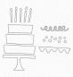 Preview: My Favorite Things Die-namics "Birthday Cake " | Stanzschablone | Stanze | Craft Die