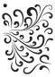 Preview: Creative Expressions - Stencil -  Elegant Swirls  - Schablone