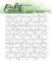 Preview: Picket Fence Studios - Clear Stamp - "Scene Building Brick Wall" Stempel 