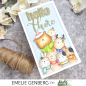 Preview: Picket Fence Studios - Clear Stamp - "An Animal Crackers Christmas Hello " Stempel 