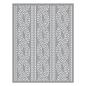 Preview: Spellbinders -Stencil - "Cable Knit" - Schablone