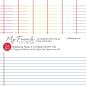 Preview: My Favorite Things Notebook Paper 6x6 Inch Paper Pad