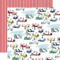 Preview: Carta Bella - Paper Pad 6x6" - "White Christmas" - Paper Pack