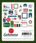 Preview: Carta Bella - Ephemera - "White Christmas" - Stanzteile