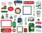 Preview: Carta Bella - Ephemera Frames & Tags - "White Christmas" - Stanzteile & Anhänger 