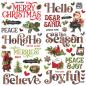Preview: Simple Stories -  Simple Vintage Christmas Lodge  - Foam Stickers 