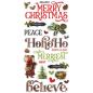 Preview: Simple Stories -  Simple Vintage Christmas Lodge  - Foam Stickers 