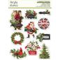 Preview: Simple Stories - Simple Vintage Christmas Lodge  - Layered Stickers 