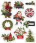Preview: Simple Stories - Simple Vintage Christmas Lodge  - Layered Stickers 