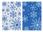 Preview: Crafters Companion - Embossing Folder -Frosty Blizza  - Prägefolder