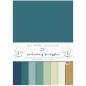 Preview: The Paper Boutique - Colour Card Collection  - Enchanting Eucalyptus - A4 - Cardstock