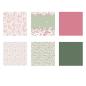 Preview: The Paper Boutique - Decorative Paper - Rosy delights  - 8x8 Inch - Paper Pad - Designpapier