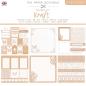 Preview: The Paper Boutique - Project Pad -  Everyday shades of Kraft  - 8x8 Inch - Paper Pad - Designpapier