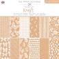 Preview: The Paper Boutique - Decorative Paper - Everyday shades of Kraft  - 8x8 Inch - Paper Pad - Designpapier