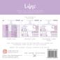 Preview: The Paper Boutique - Colour Card -  Everyday shades of Lilac  - 8x8 Inch - Cardstock