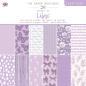 Preview: The Paper Boutique - Decorative Paper - Everyday shades of Lilac - 8x8 Inch - Paper Pad - Designpapier