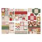 Preview: The Paper Boutique - Project Pad -  Under the mistletoe  - 8x8 Inch - Paper Pad - Designpapier