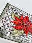 Preview: IndigoBlu "Poinsettia Collage" A6 Rubber Stamp