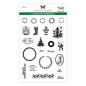 Preview: Spellbinders - Stempelset - "Hand Made Holidays" - Silikonstempel