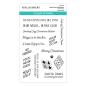 Preview: Spellbinders - Stempelset - "Santa Paws Sentiments" - Silikonstempel
