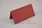 Preview: Tischkarte - Platzkarte 9 x 5 cm 240g/m² in bordeaux-rot