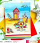 Preview: Janes Doodles " Life's A Beach" Clear Stamp - Stempelset