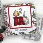Preview: Polkadoodles -Stempel - " Christmas Boots " - Clear Stamp-Set