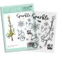Preview: Polkadoodles  -Stempel - " Sparkle Kingdom Snowman  " - Clear Stamp-Set