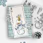 Preview: Polkadoodles  -Stempel - " Winter Kingdom Snowmen  " - Clear Stamp-Set