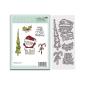 Preview: Polkadoodles -Stempel - " Merry Santa " - Clear Stamp-Set