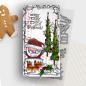 Preview: Polkadoodles -Stempel - " Merry Santa " - Clear Stamp-Set