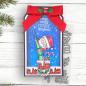 Preview: Polkadoodles -Stempel - " Merry Santa " - Clear Stamp-Set