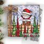 Preview: Polkadoodles -Stempel - " Merry Santa " - Clear Stamp-Set